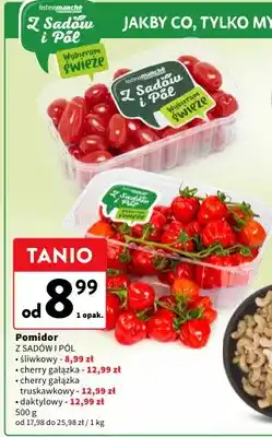 Intermarche Pomidor cherry gałązka Z Sadów i Pól oferta