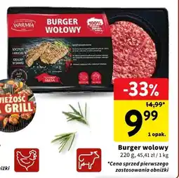 Intermarche Burger wołowy Warmia oferta