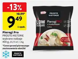Intermarche Pierogi Pro z truskawkami Proste Historie Low Sugar oferta