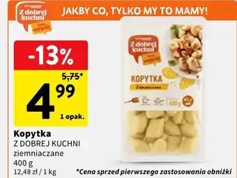 Intermarche Kopytka ziemniaczane Z Dobrej Kuchni oferta
