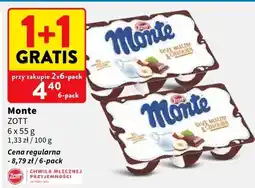 Intermarche Monte Zott oferta