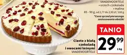 Intermarche Ciasto z białą czekoladą i owocami leśnymi Vandemoortele oferta