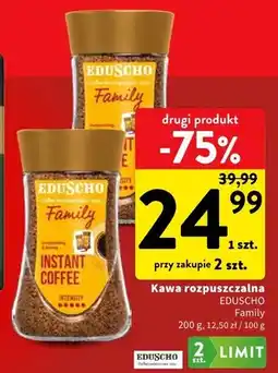 Intermarche Kawa rozpuszczalna Eduscho Family oferta