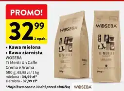 Intermarche Kawa ziarnista Woseba Ti Meriti Un Caffe Crema e Aroma oferta