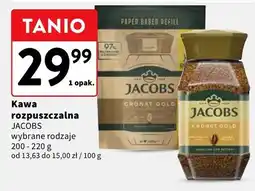 Intermarche Kawa rozpuszczalna Jacobs Cronat Gold oferta