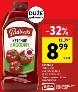 Intermarche Ketchup Pudliszki łagodny oferta