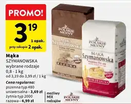 Intermarche Mąka Szymanowska żytnia typ 2000 razowa oferta