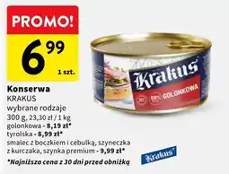 Intermarche Konserwa Krakus golonkowa oferta