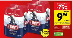 Intermarche Piwo Harnaś jasne pełne 4-pak oferta