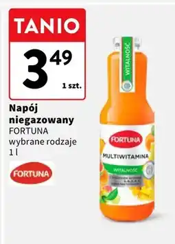 Intermarche Napój niegazowany Fortuna wybrane rodzaje oferta