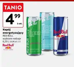 Intermarche Napój energetyzujący Red Bull wybrane rodzaje oferta