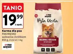 Intermarche Karma dla psa Pan Mięsko Psia Uczta wołowina z królikiem oferta