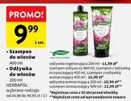 Intermarche Odżywka do włosów Herbapol wybrane rodzaje oferta
