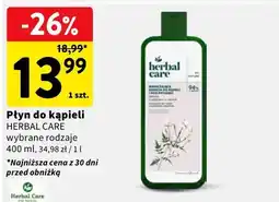 Intermarche Płyn do kąpieli Herbal Care wybrane rodzaje oferta