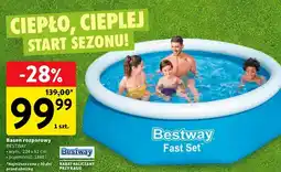 Intermarche Basen rozporowy Bestway Fast Set 224x62cm pojemność oferta