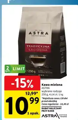 Intermarche Kawa mielona Astra Tradycyjna Łagodna oferta
