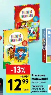 Intermarche Piaskowe malowanki mix wzorów oferta