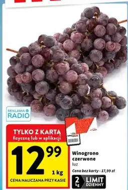 Intermarche Winogrono czerwone luz oferta