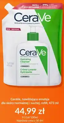 DOZ.PL Nawilżająca emulsja dla skóry normalnej i suchej refill CeraVe oferta