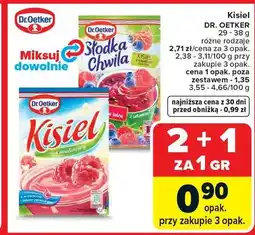 Carrefour Kisiel DR. OETKER oferta