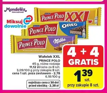 Carrefour Wafelek XXL Prince Polo oferta