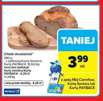 Carrefour Chleb słowiański oferta