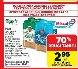 Carrefour Piwo Žatecký oferta