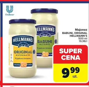 Carrefour Majonez HELLMANN'S oferta