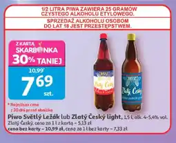Auchan Piwo Zlatý Český light oferta
