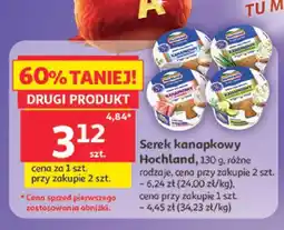 Auchan Serek kanapkowy Hochland oferta