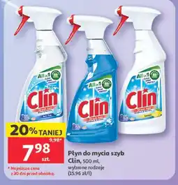 Auchan Płyn do mycia szyb Clin oferta