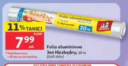 Auchan Folia aluminiowa Jan Niezbędny 20m oferta