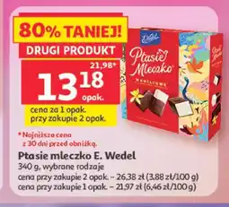 Auchan Ptasie mleczko E. Wedel waniliowe oferta