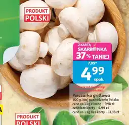 Auchan Pieczarka grillowa polska oferta