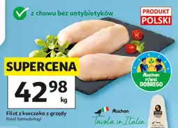 Auchan Filet z kurczaka z grzędy oferta