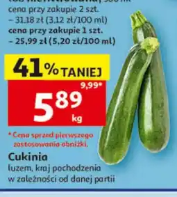 Auchan Cukinia oferta