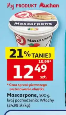 Auchan Mascarpone Auchan oferta