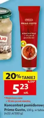 Auchan Koncentrat pomidorowy Primo Gusto w tubce oferta