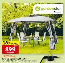Auchan Pawilon ogrodowy Mieszko wym.: 300x400x260cm z wbudowaną moskitierą oferta