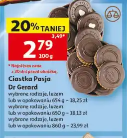 Auchan Ciastka Pasja Dr Gerard oferta