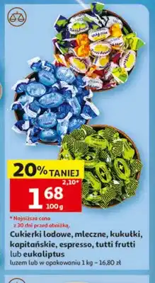 Auchan Cukierki lodowe oferta