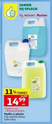Auchan Mydło w płynie Auchan oferta