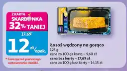 Auchan Łosoś wędzony na gorąco oferta
