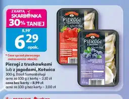Auchan Pierogi z truskawkami Kotwica oferta