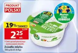 Auchan Zsiadłe mleko Auchan Pewni Dobrego oferta