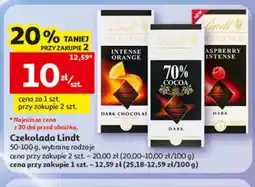 Auchan Czekolada Lindt Excellence Intense Orange oferta