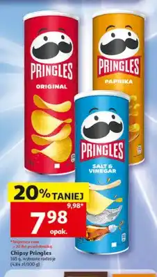 Auchan Chipsy Pringles Original oferta