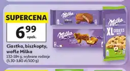 Auchan Ciastka Milka Wafer oferta