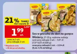 Auchan Sos w proszku do dań na gorąco Winiary pieczeniowy ciemny oferta