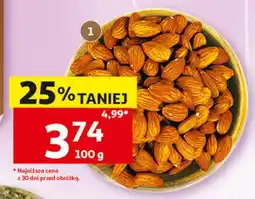 Auchan Migdały łuskane oferta